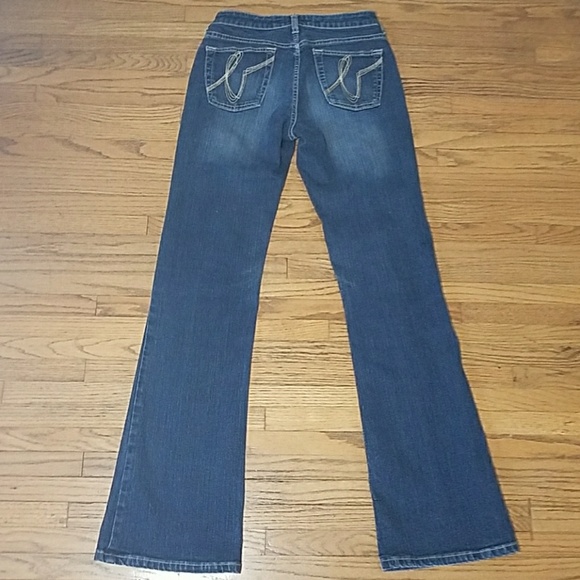 Bebe Denim Dark Wash Boot Cut Jeans 28x32. - Picture 2 of 8